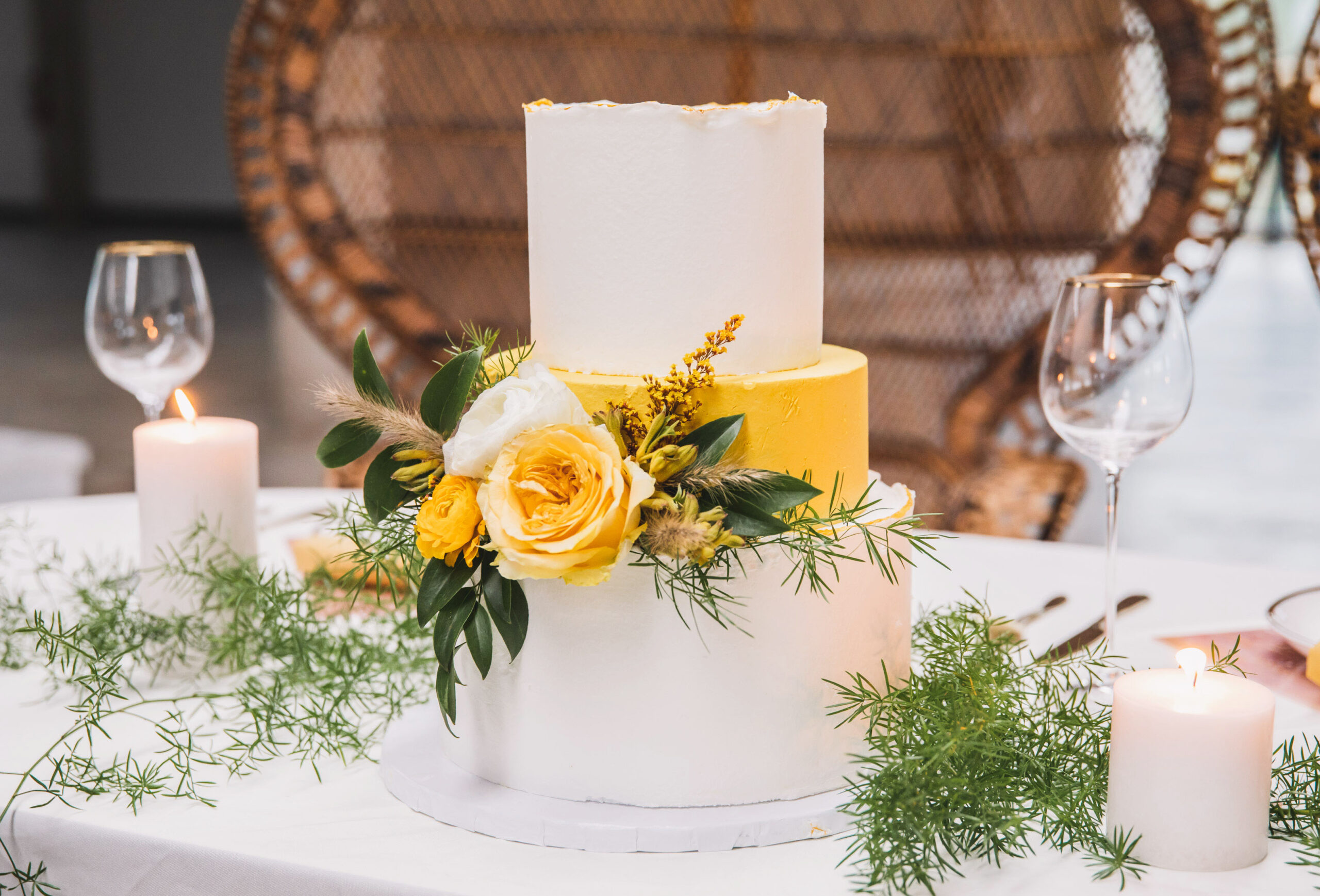 Mustard Yellow Fall Wedding Dallas Industrial Wedding Venue