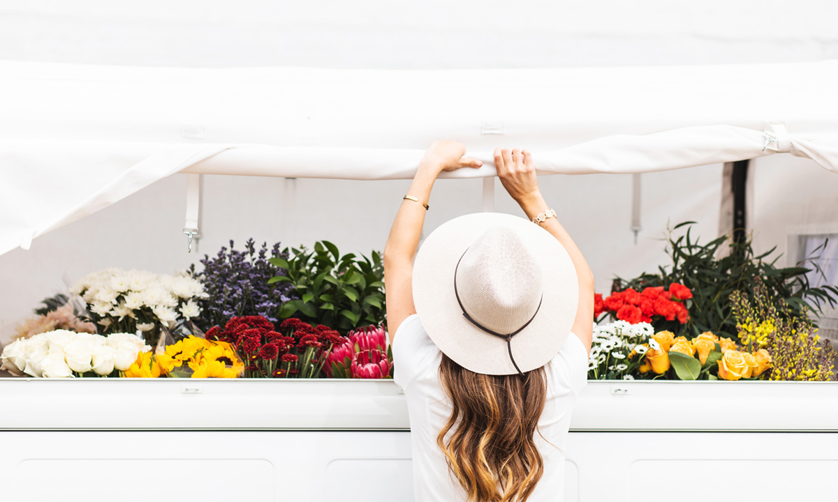 Dallas Florist Branding Photography