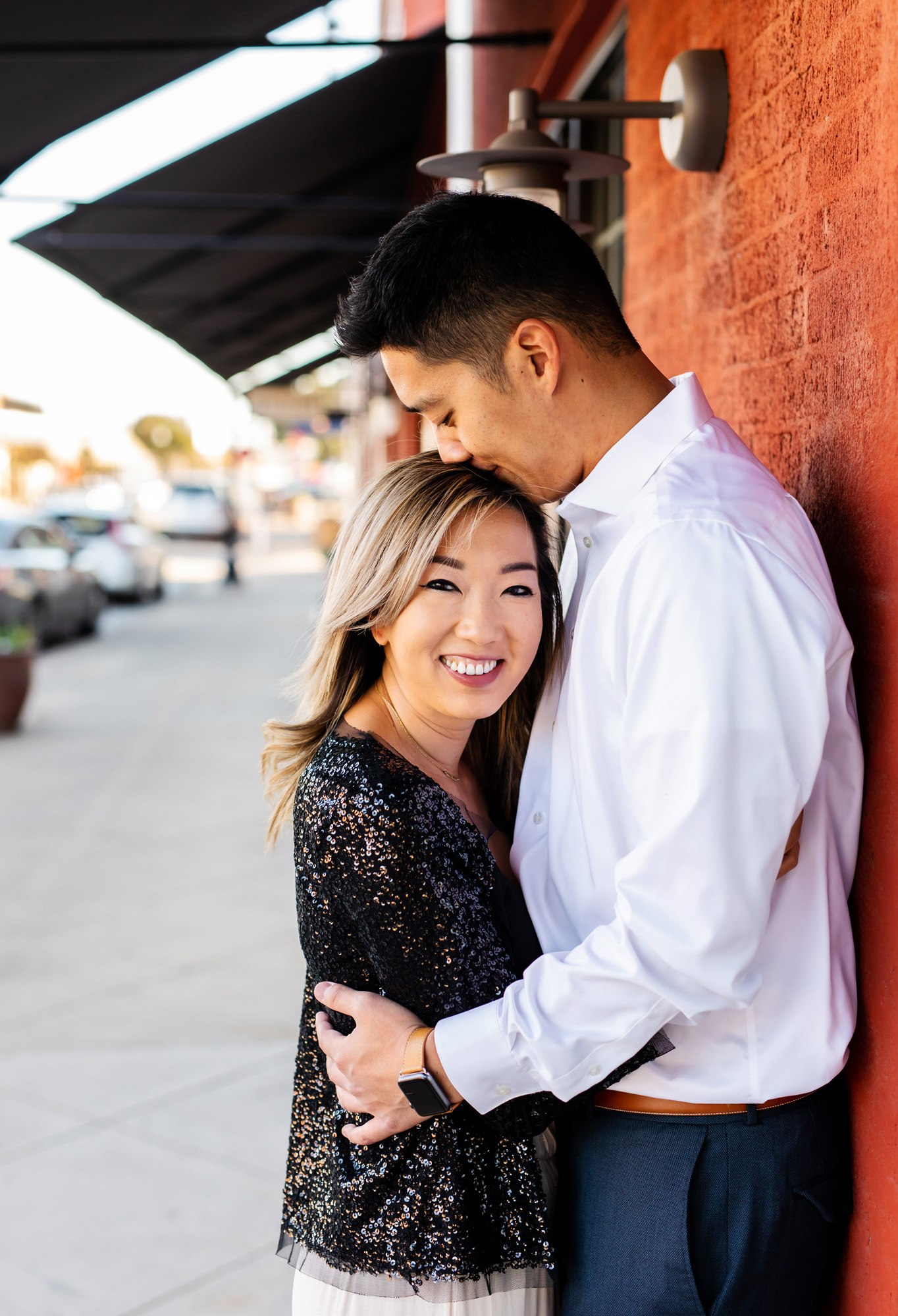 Historic Downtown Carrollton Engagement Photography