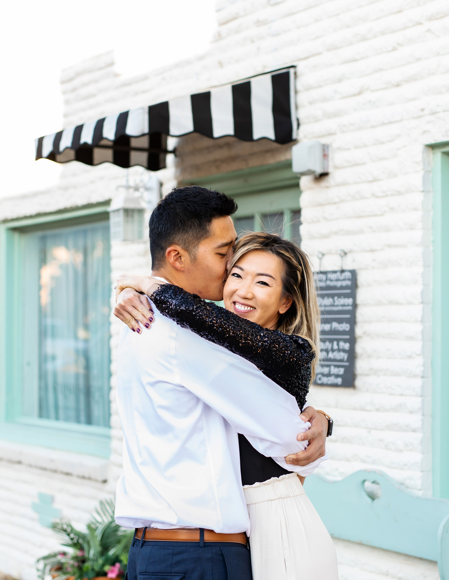 Historic Downtown Carrollton Engagement Photography