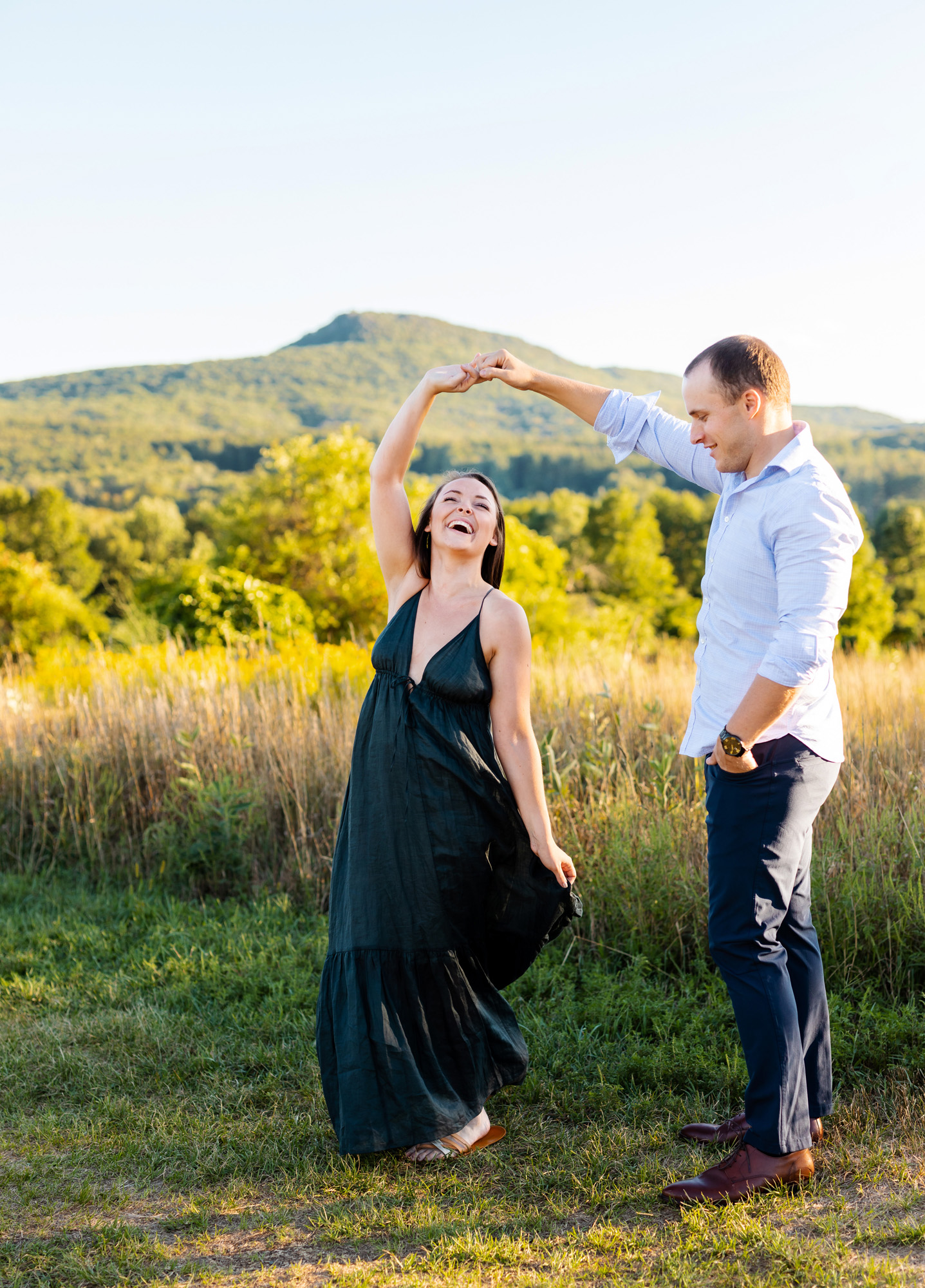 Amherst Massachusetts Engagement Photoshoot