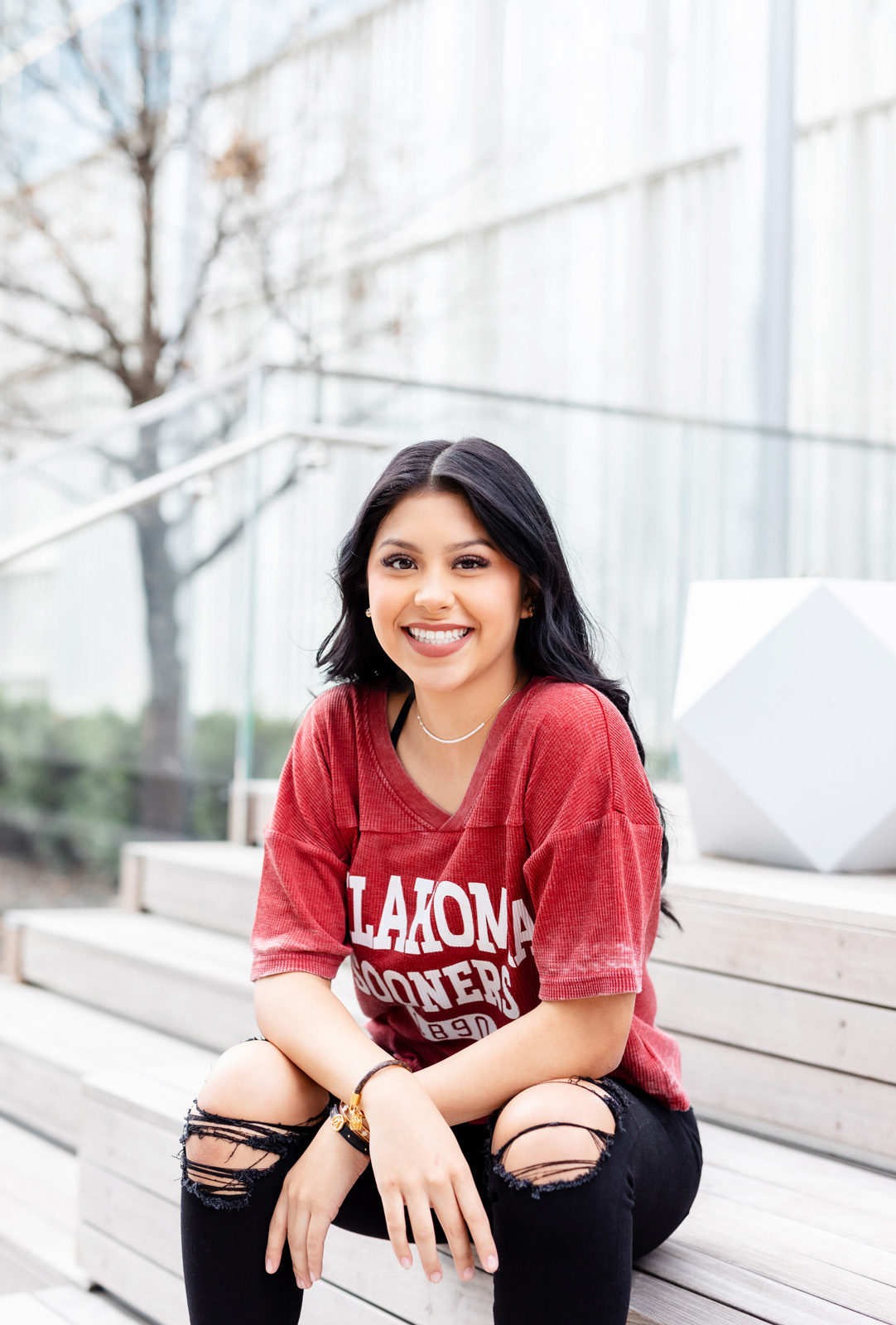 Dallas senior portrait photographer downtown Dallas senior portraits