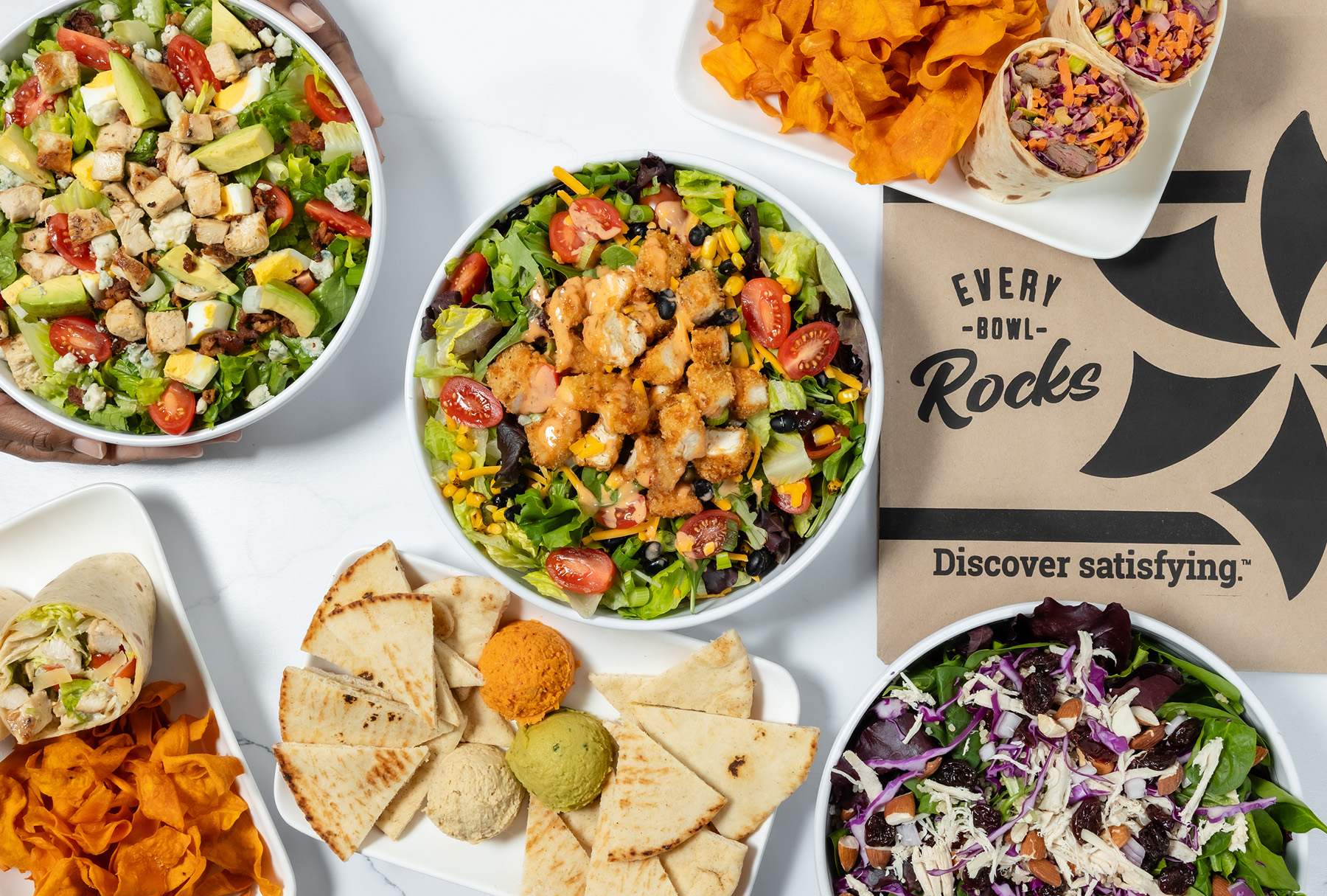 Snappy Salads Dallas Food Photographer