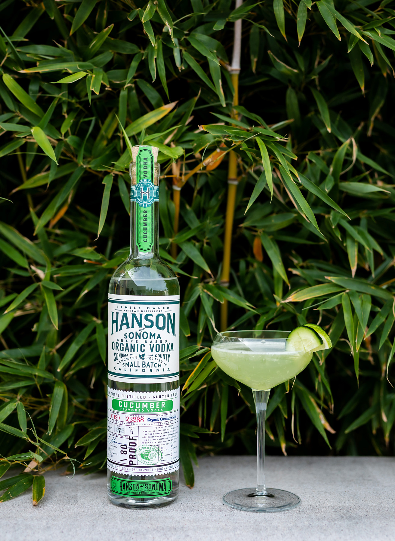Hanson Vodka Liquor Product Photography