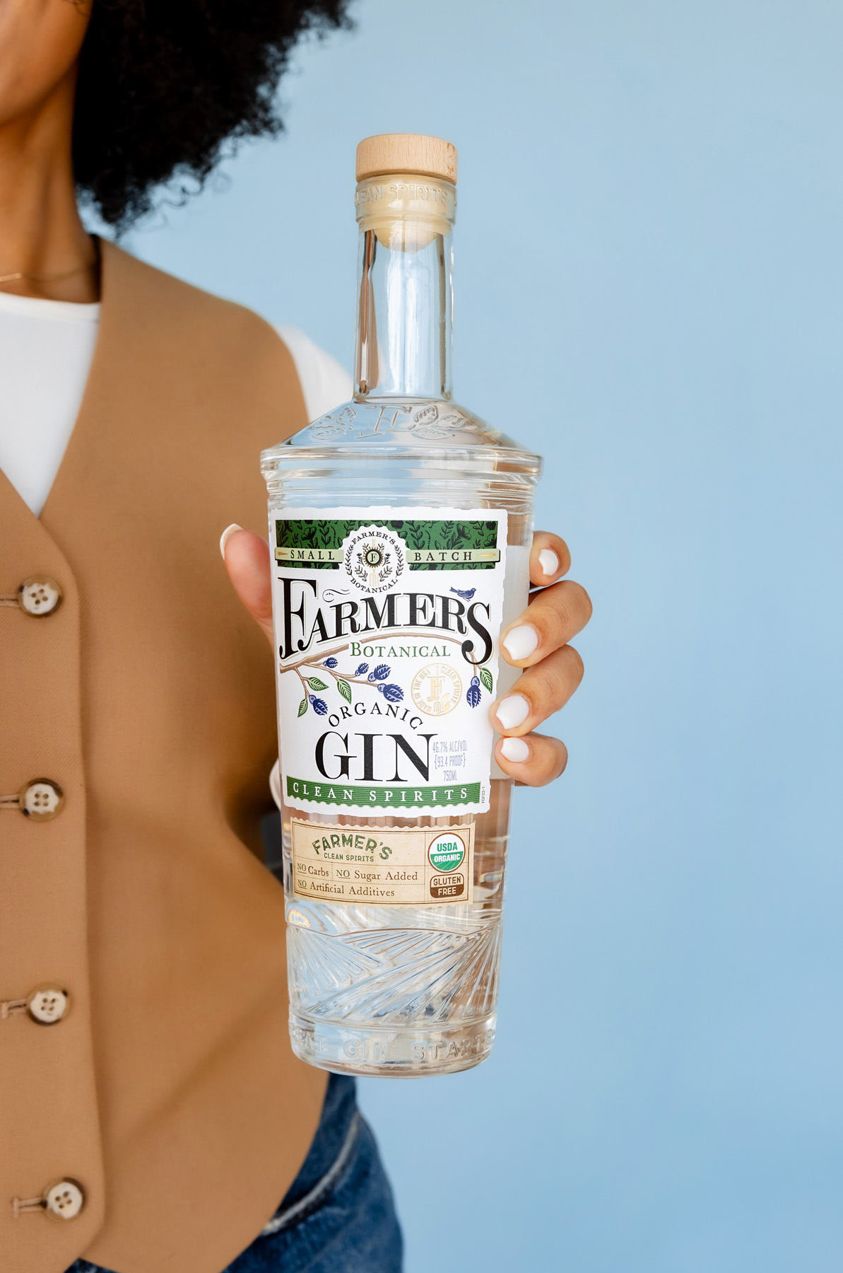 Dallas branding and restaurant photographer - Farmers Gin