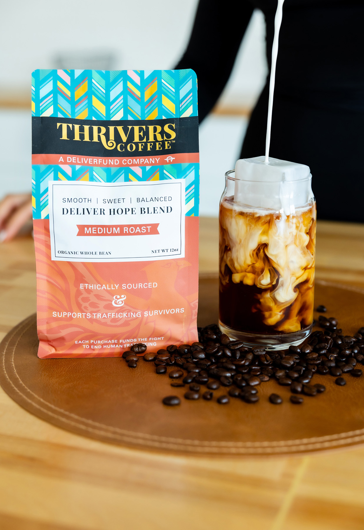 Dallas branding photographer coffee photos